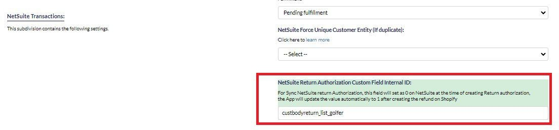 Application Configuration 