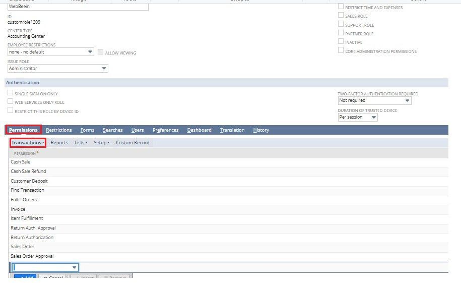 Mandatory Permissions