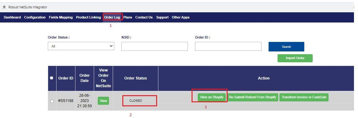 NetSuite Related Steps