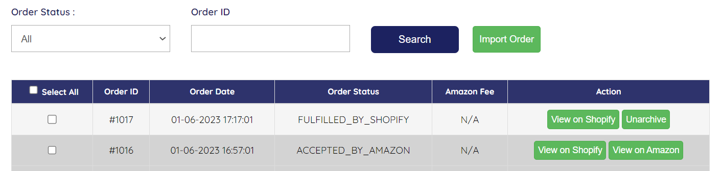 ulfilled by Shopify in Amazon MCF by WebBee