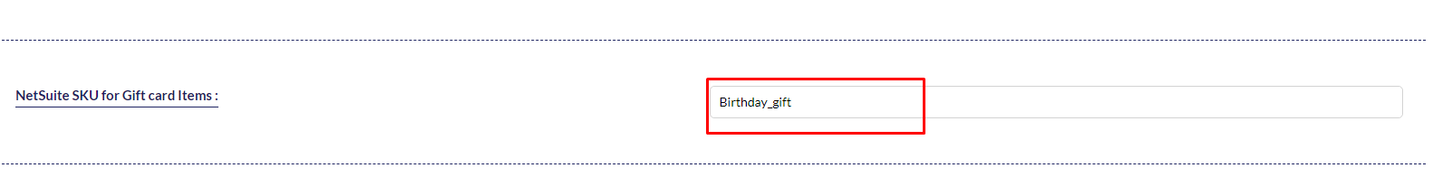 Add setting for Gift Card