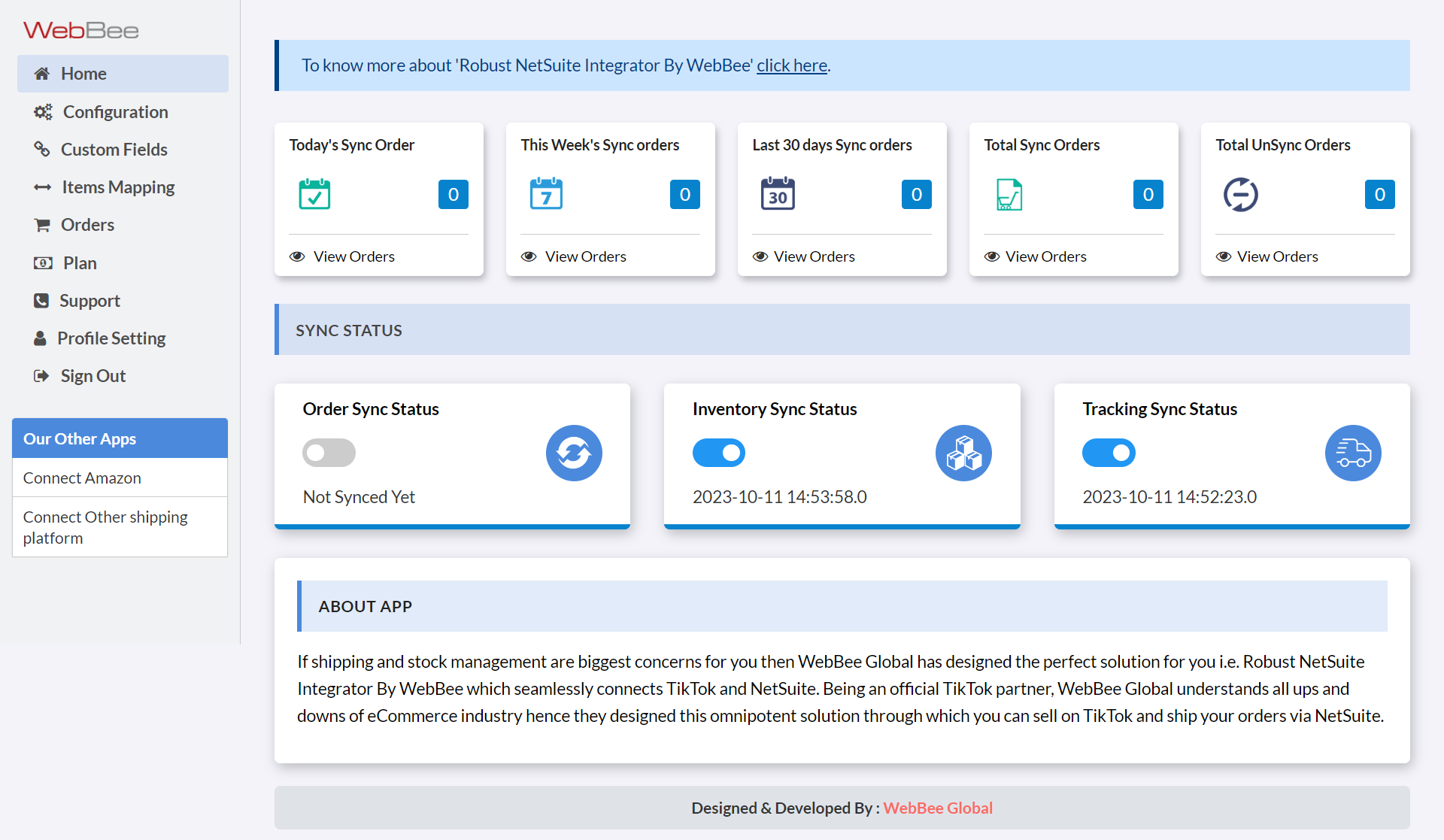 Dashboard Tik Tok RNI